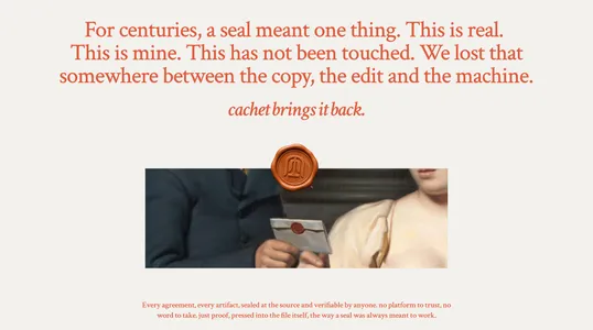 cachet brand identity, 14 of 17