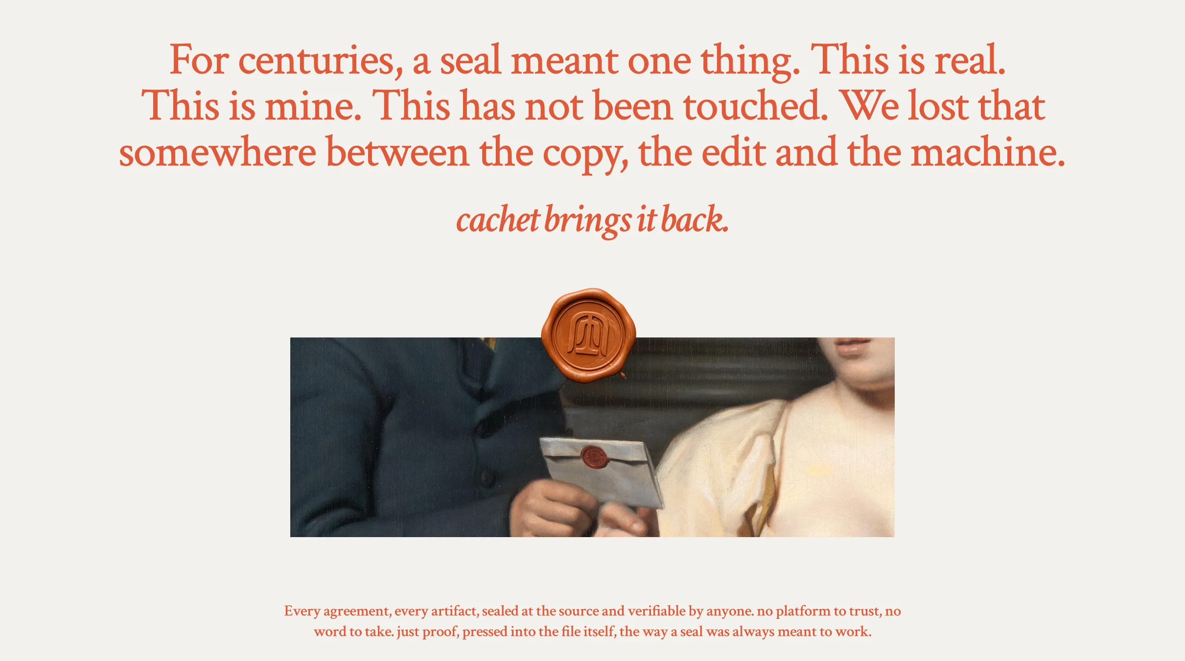 cachet brand identity, image 14 of 17