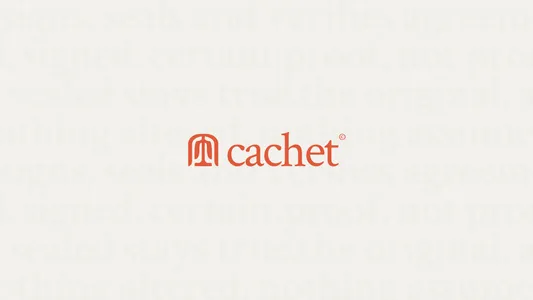 cachet brand identity, 6 of 17